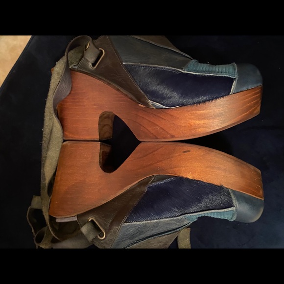 Free People Into The Patchwork Clog - Picture 2 of 5